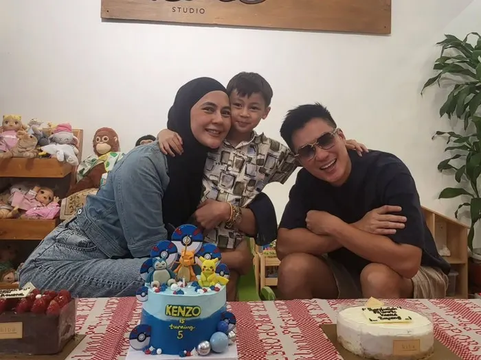Baim Wong Kompak Soal Rayakan Ultah Kenzo Bareng Paula Verhoeven