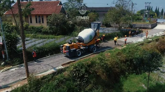 Operasikan 18 Mesin Pembuat Beton Portabel