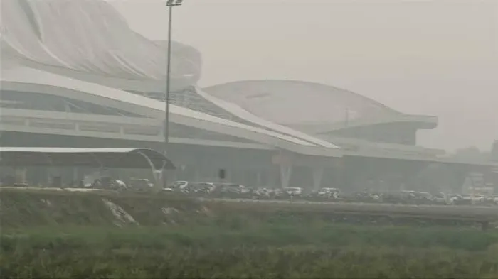 Bandara Tjilik Riwut Palangka Raya.