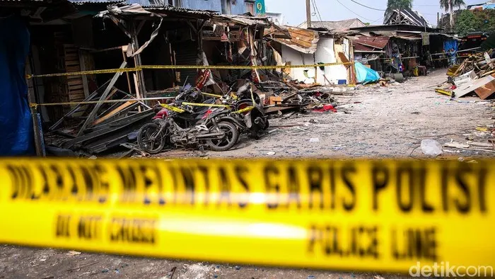 Ledakan di Pasar Cimanggis, Ciputat, Tangerang Selatan