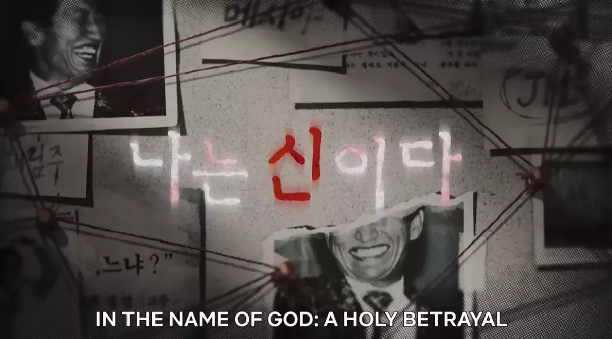 Poster Serial Dokumenter In The Name of God: A Holy Betrayal (Sumber : Tangkapan Layar Kanal YouTube/ Netflix K-Content)