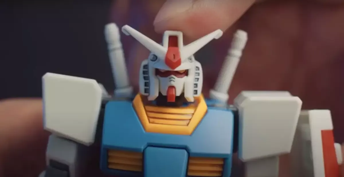 Gunpla RX-78-2 merupakan salah satu karakter yang paling populer di kalangan pecinta anime Gundam (Sumber : Youtube Gio San Pedro)