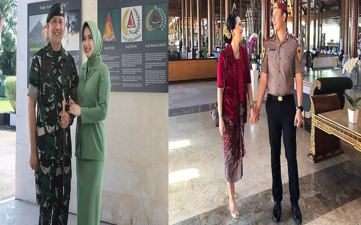 Seleb jadi istri abdi negara (Sumber : instagram/kddevie & instagram/windakhair)
