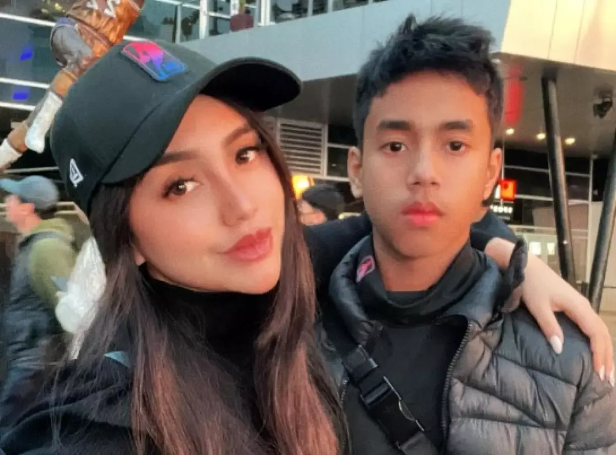 Salmafina Sunan dan Sean Sunan (Sumber : Instagram/salmafinasunan)