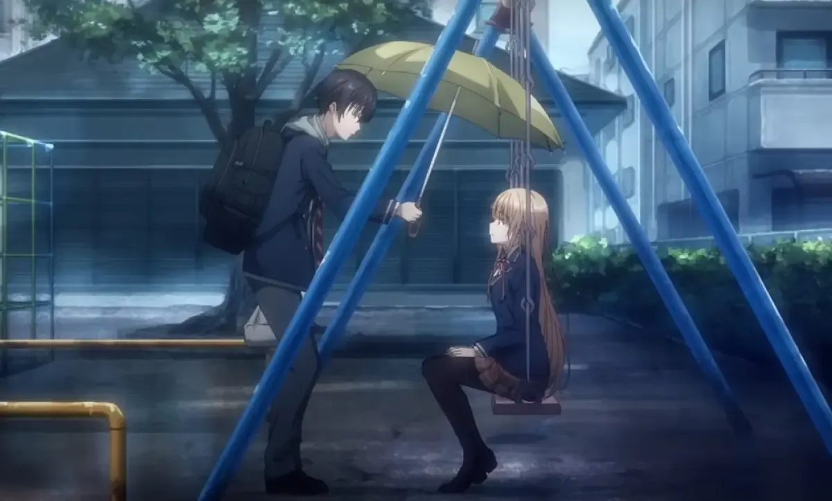 Adegan di anime The Angel Next Door Spoils Me Rotten, salah satu anime genre romantis yang cocok buat ditonton bersama pasanganmu (Sumber : Youtube TOHO animation)