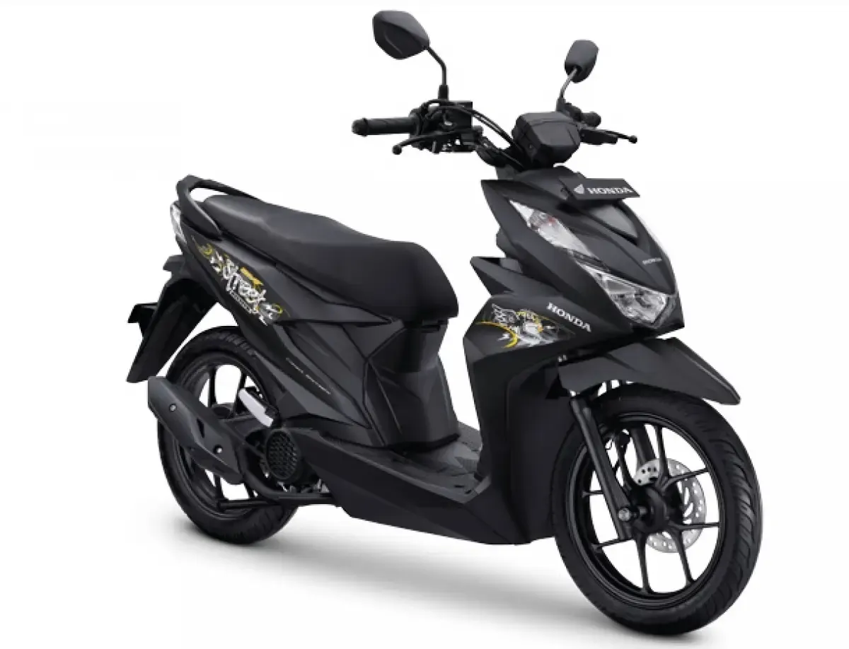 Salah satu skuter matik anak muda yang banyak digunakan dan paling laris di Indonesia ialah Honda BeAT Street