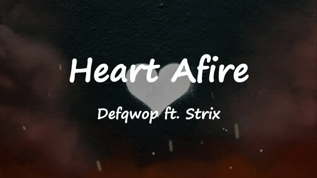 lirik lagu Defqwop – Heart Afire (feat. Strix) (Sumber : Youtube/NCS)