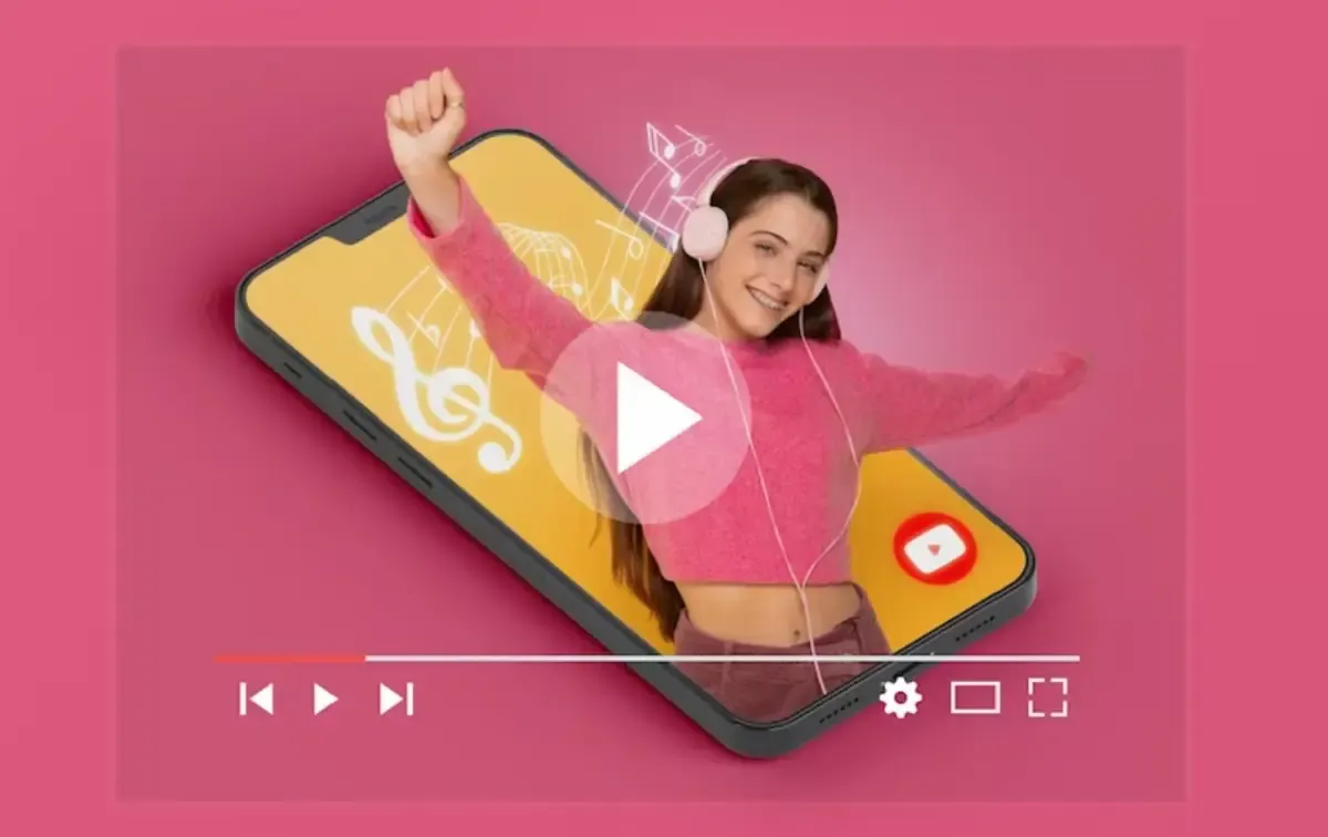 Ilustrasi playlist di youtube (Sumber : Freepik.com)