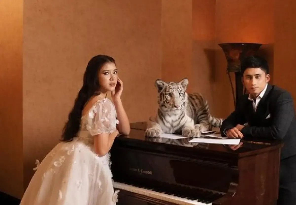Alshad Ahmad dan Tiara Andini (Sumber : Instagram/alshadahmad)