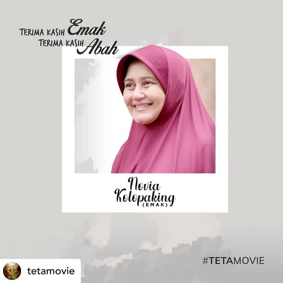 Novia Kolopaking (Sumber : Instagram/@noviakolopaking72)
