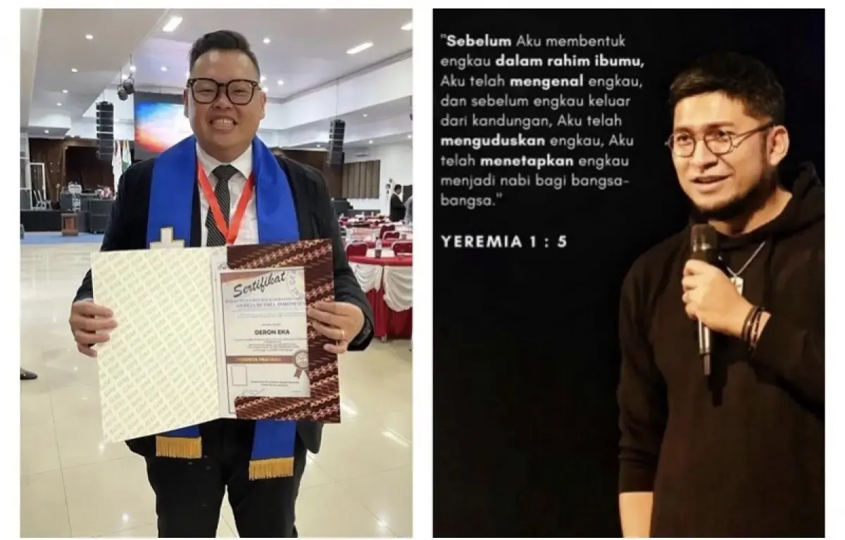 Artis memutuskan menjadi pendeta (Sumber: Instagram.com/rezabukan)