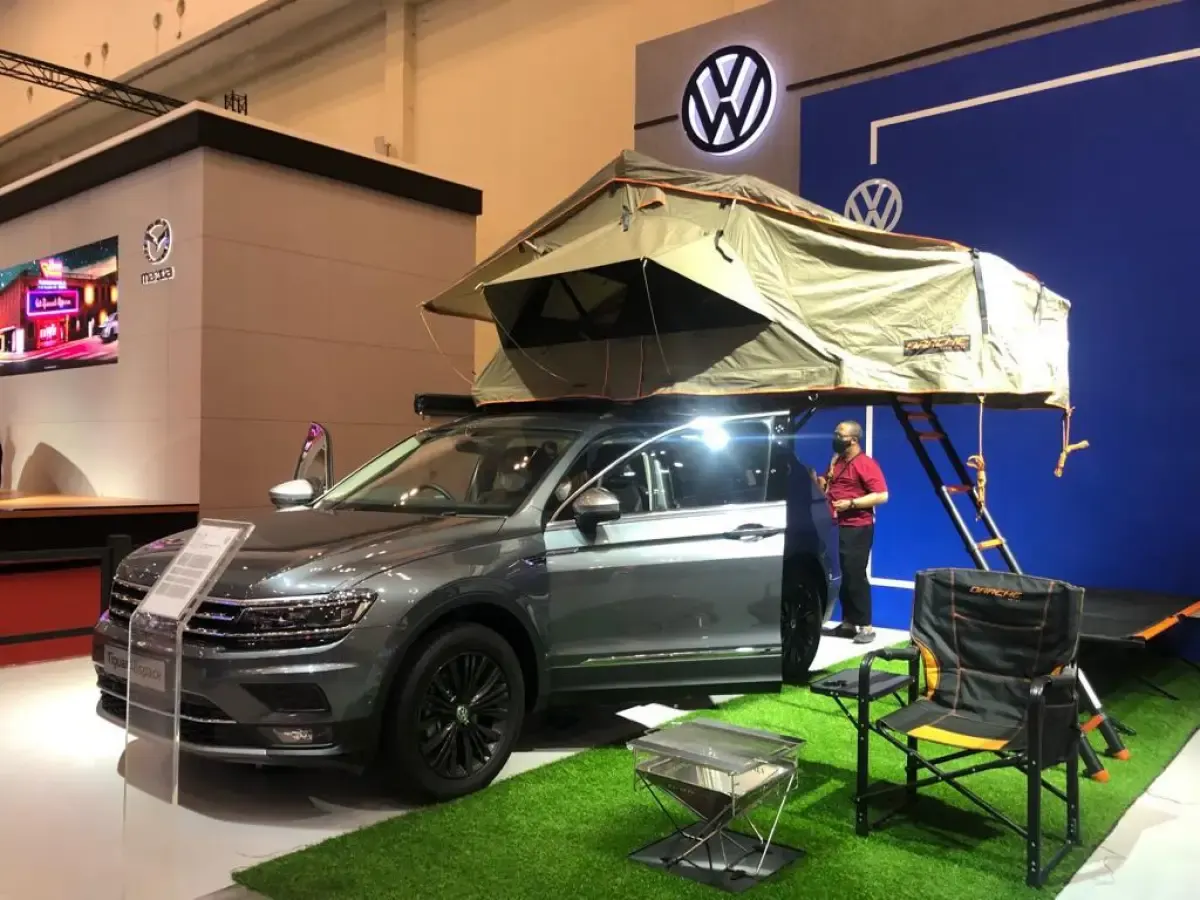 Mobil VW Tiguan Allspace ini pertama kali diperkenalkan sejak dua tahun lalu dalam pameran GIIAS 2019 lalu ini masuk dalam kategori mobil SUV premium berkonfigurasi tujuh penumpang