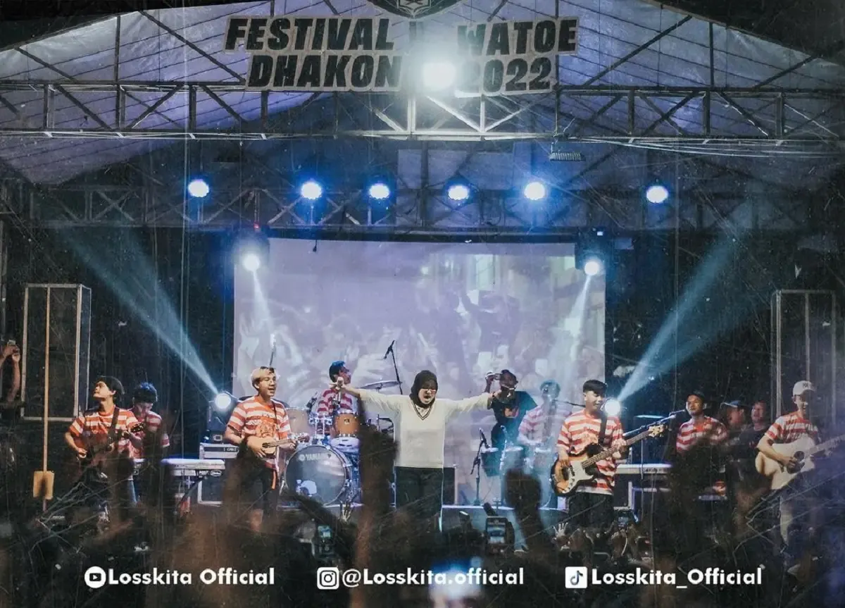 Grup musik Losskita, band akustik pop asal Bantul, Yogyakarta. (Sumber : instagram.com/losskita.official/)