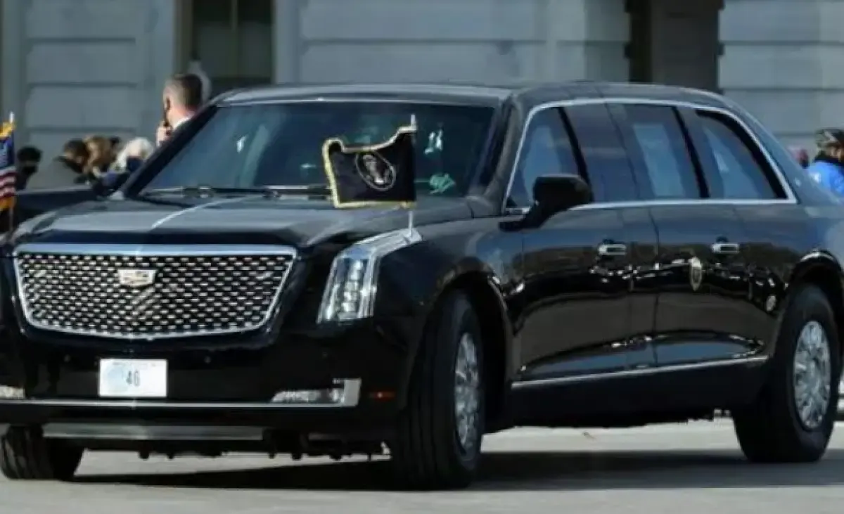 Mobil kepresidenan presiden AS berjuluk The Beast  (Sumber : Spyscape.com)