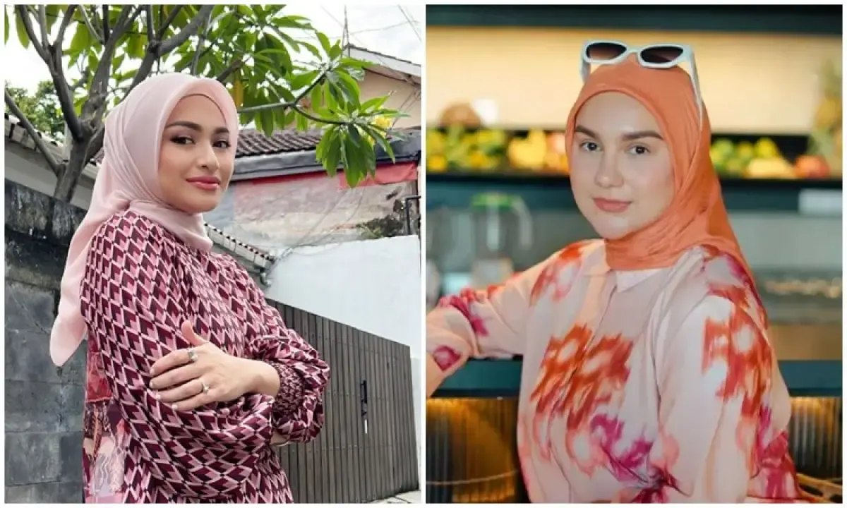 Artis blasteran yang berhijab (Sumber: Instagram.com/nathalieholscher)