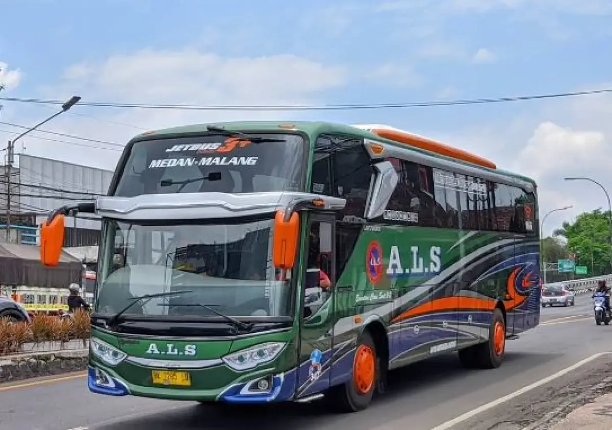 Bus AKAP PO ALS  (Sumber : Instagram/hisyam_2542)