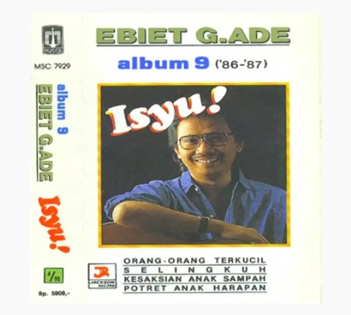 Ebiet G. Ade (Sumber : Ebiet G Ade Musica Official)