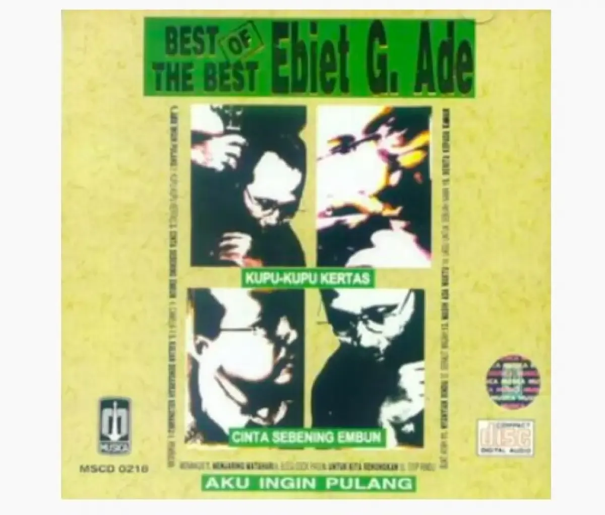 Ebiet G. Ade (Sumber : Ebiet G Ade Musica Official)
