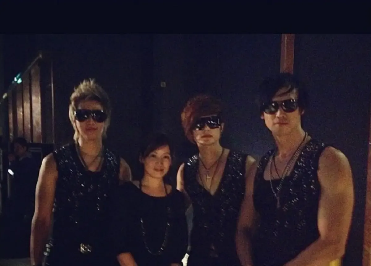 Grup band HITZ (Sumber : nstagram Venus Chung @venus_chung)