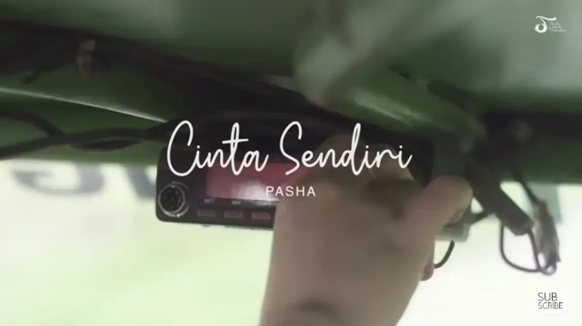 salah satu adegan dari video klip Pasha - Cinta Sendiri (Sumber : Trinity Optima Production)