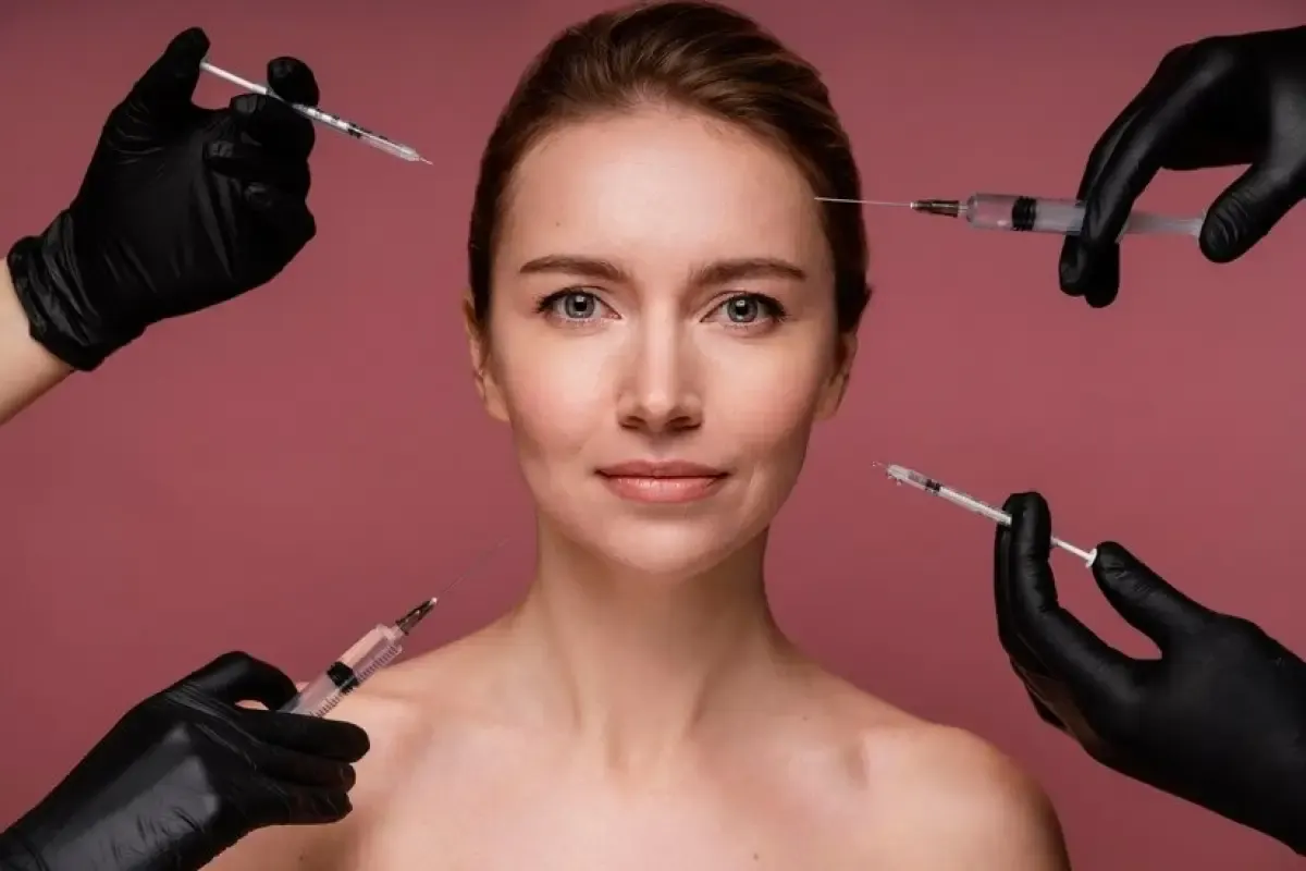 Ilustrasi suntik botox
