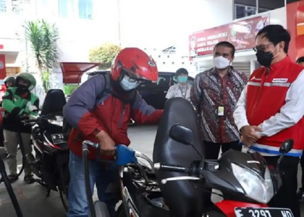 Ilustrasi pengisian bensin (Sumber : pertamina.com)
