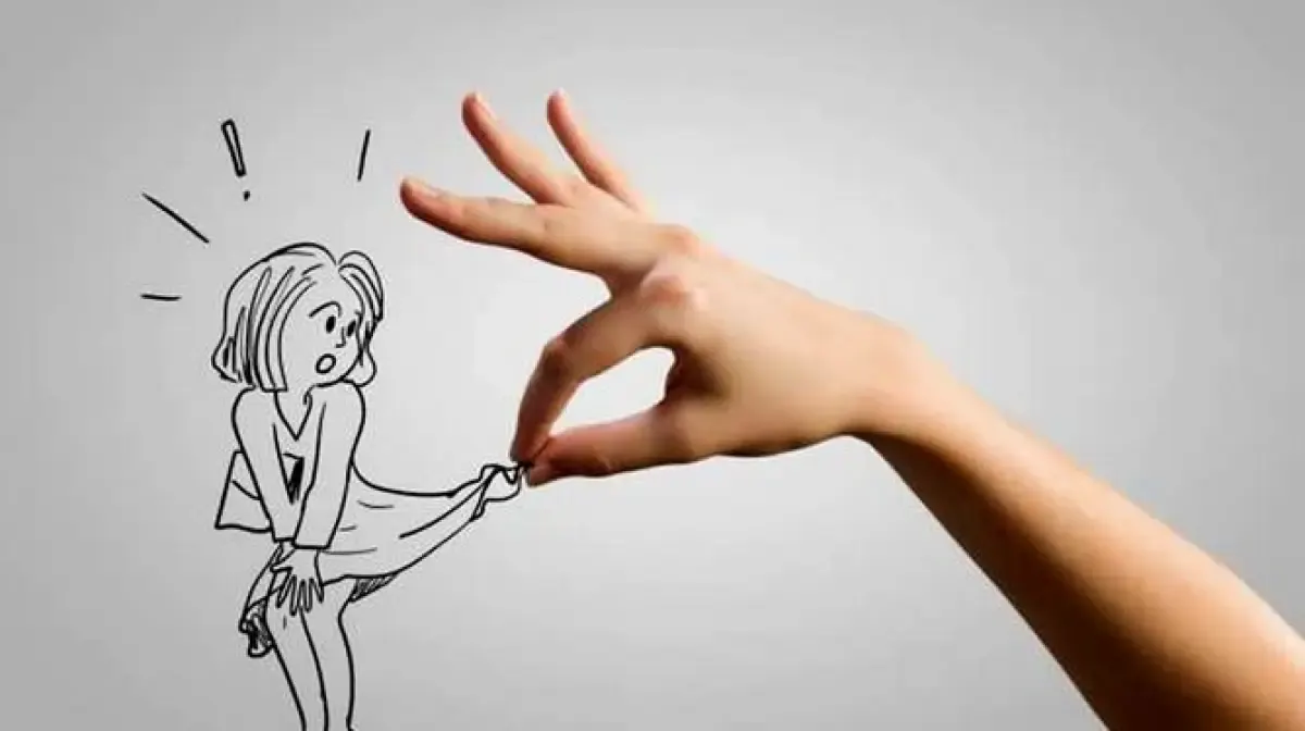 Ilustrasi pelecehan seksual (Sumber : kulonprogokab.go.id)