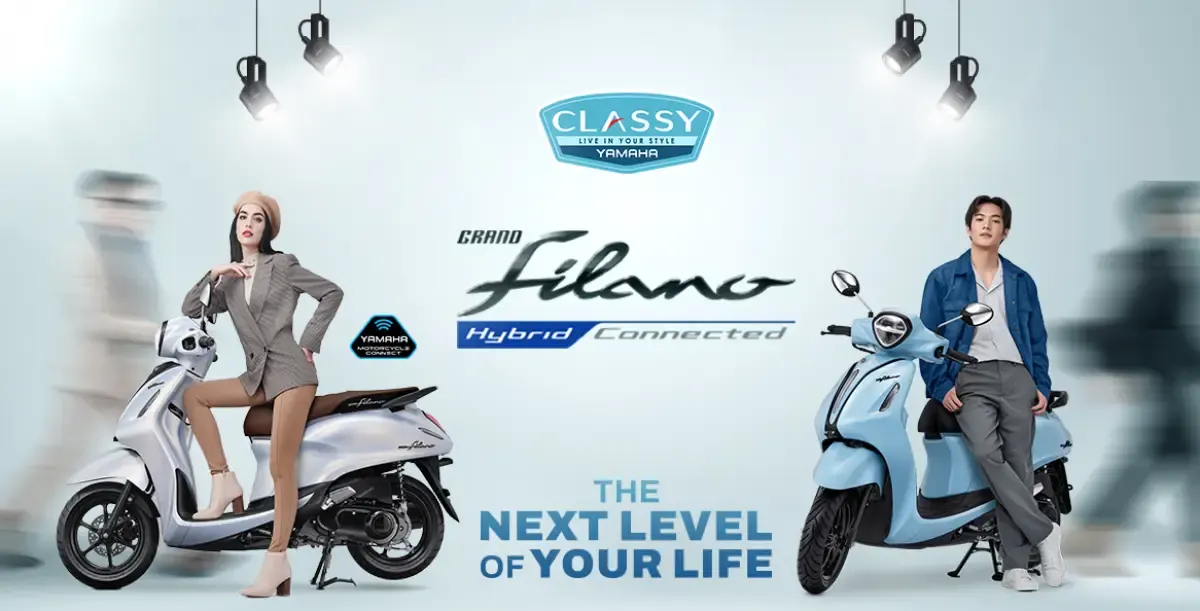 Ilustrasi Yamaha Grand Filano (Sumber : yamaha-motor.co.id)