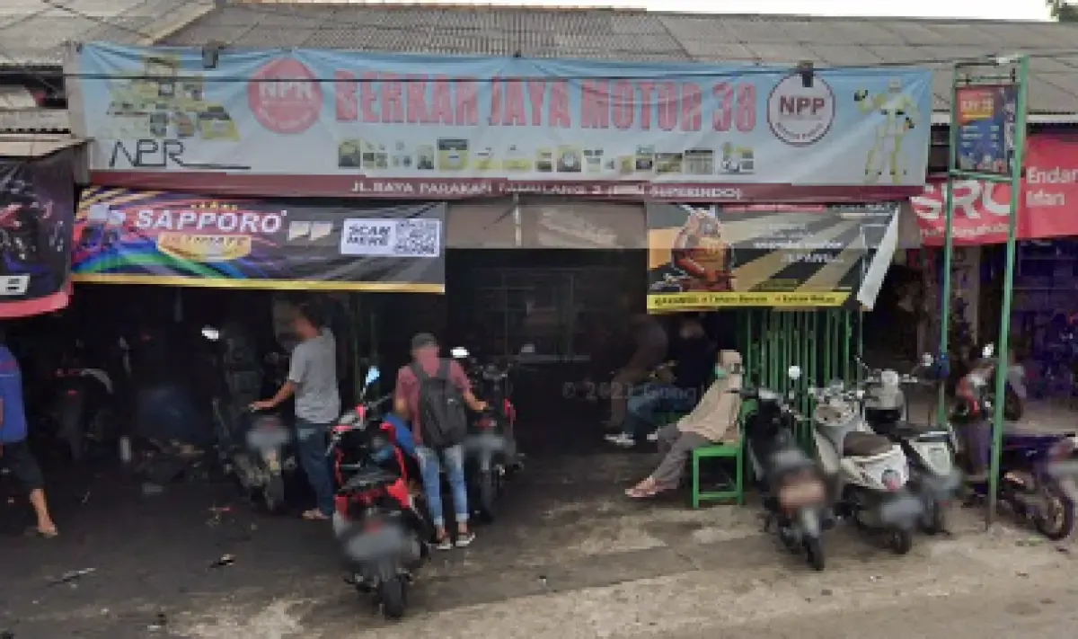 Rekomendasi bengkel motor umum pamulang (Sumber : Tangkap Layar google: Berkah Jaya Motor38)