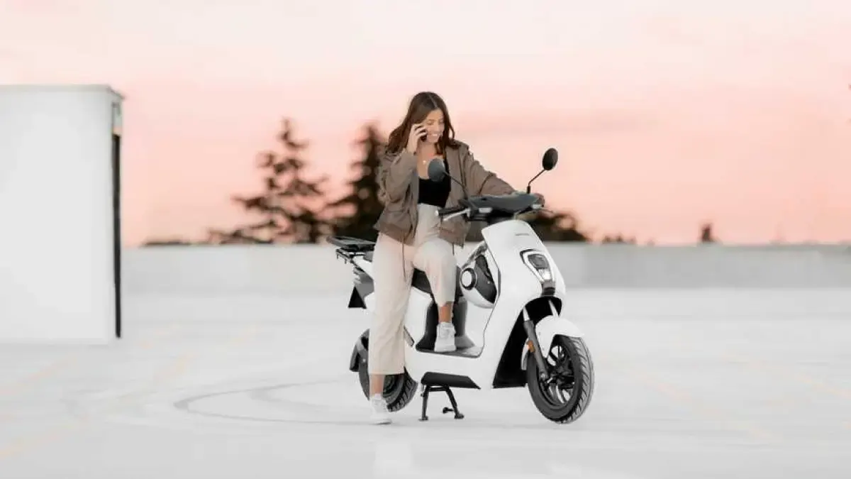 Ilustrasi motor listrik baru Honda EM1 e: (Sumber : rideapart.com)