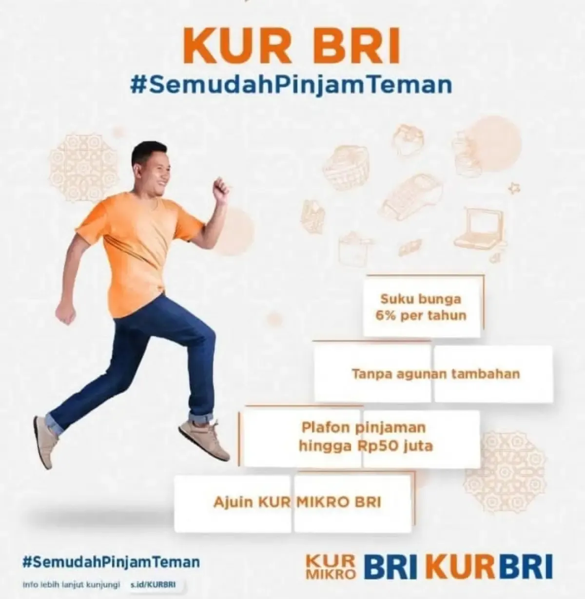 Ilustrasi syarat dan cara ajukan KUR BRI secara online (Sumber : Instagram/@bri_cibeureum)