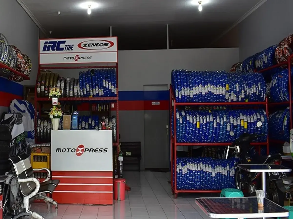 Ilustrasi berbagai macam ban motor (Sumber : irctire.co.id)