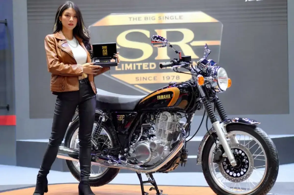Ilustrasi Yamaha SR400 Edisi Spesial (Sumber : young-machine.com)