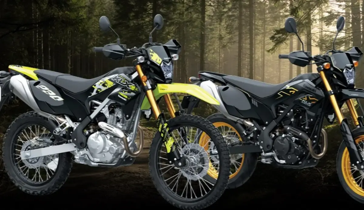 Ilustrasi Kawasaki KLX230 SM dan SE (Sumber : kawasaki-motor.co.id)