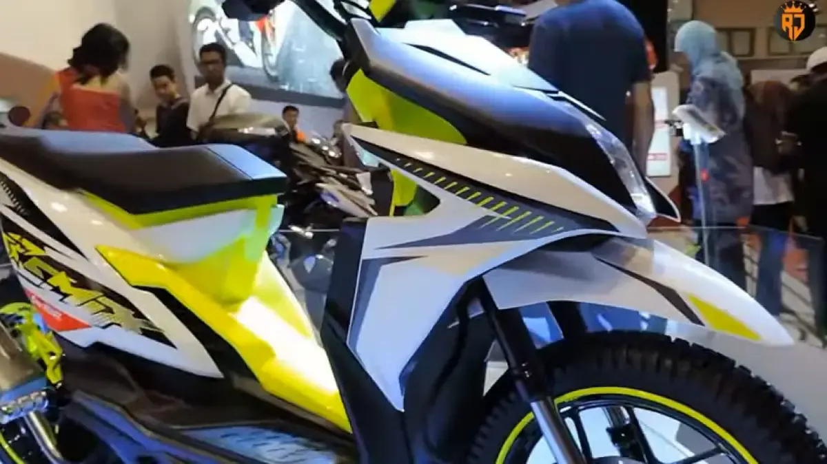 Ilustrasi motor matic (Sumber : youtube.com/ RYAN JIPI)