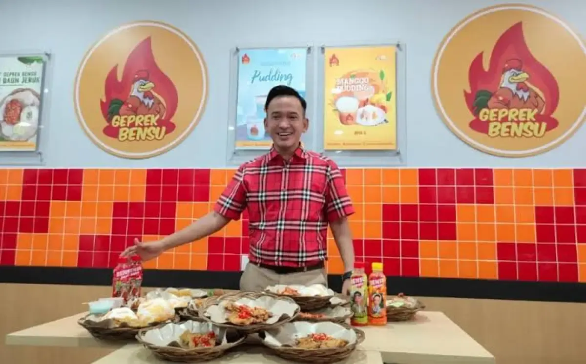 Geprek Bensu (Sumber: Instagram.com/ruben_onsu)