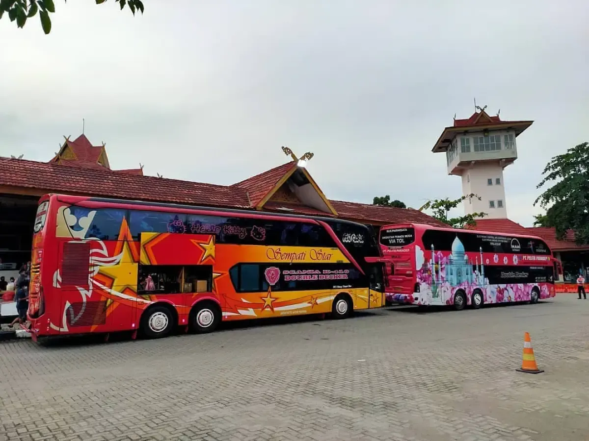 Ilustrasi bus AKAP di Indonesia (Sumber : Instagram/galery bus sumatera)