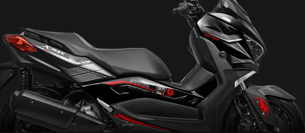 Yamaha XMAX Darth Varder (Foto: www3.yamaha-motor.com.br)
