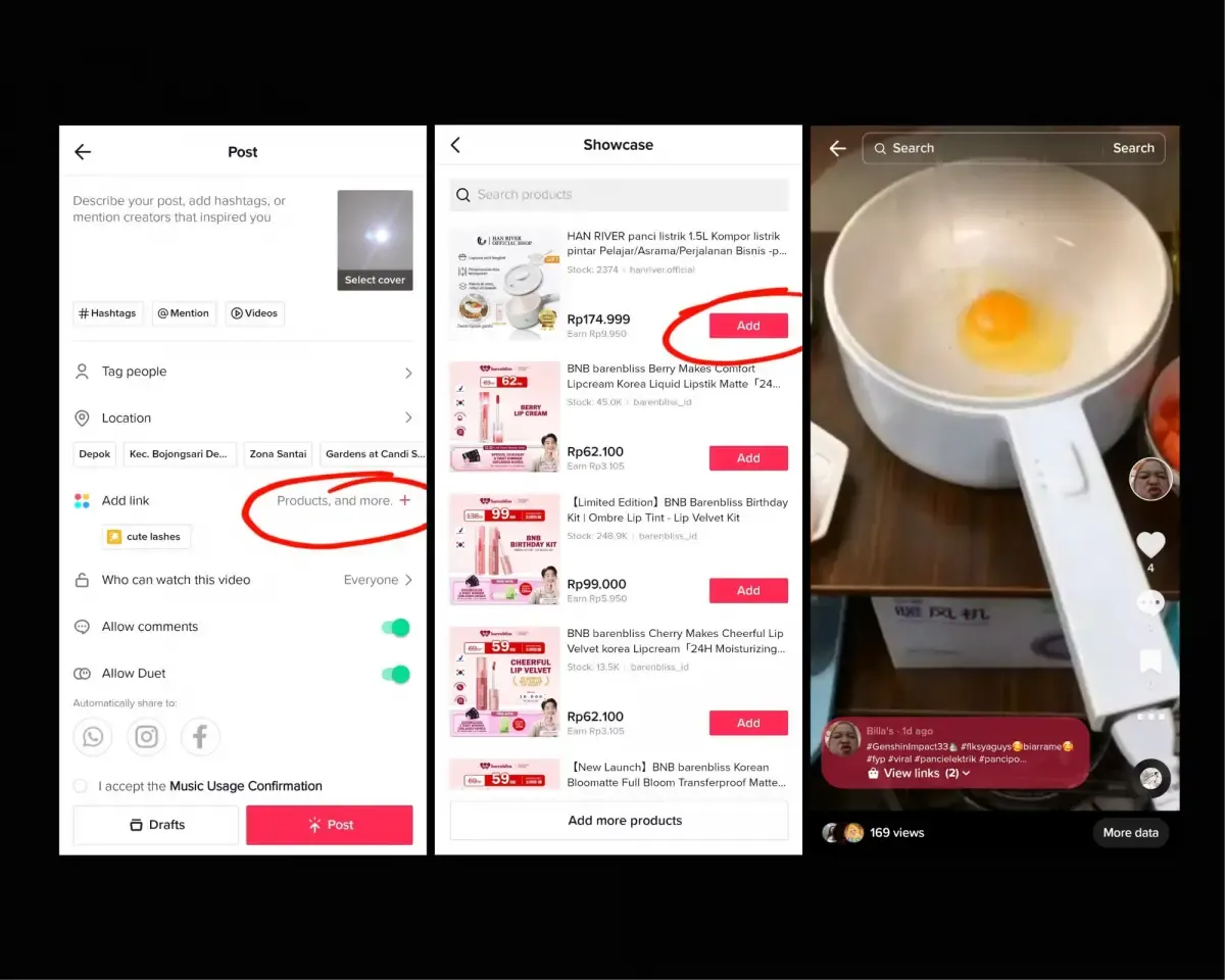 Ilustrasi, tiktok