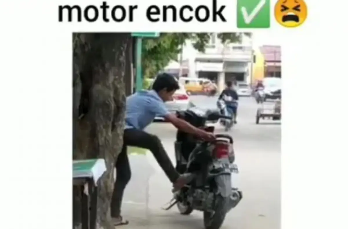 Ilustrasi motor encok  (Sumber : Istimewa)