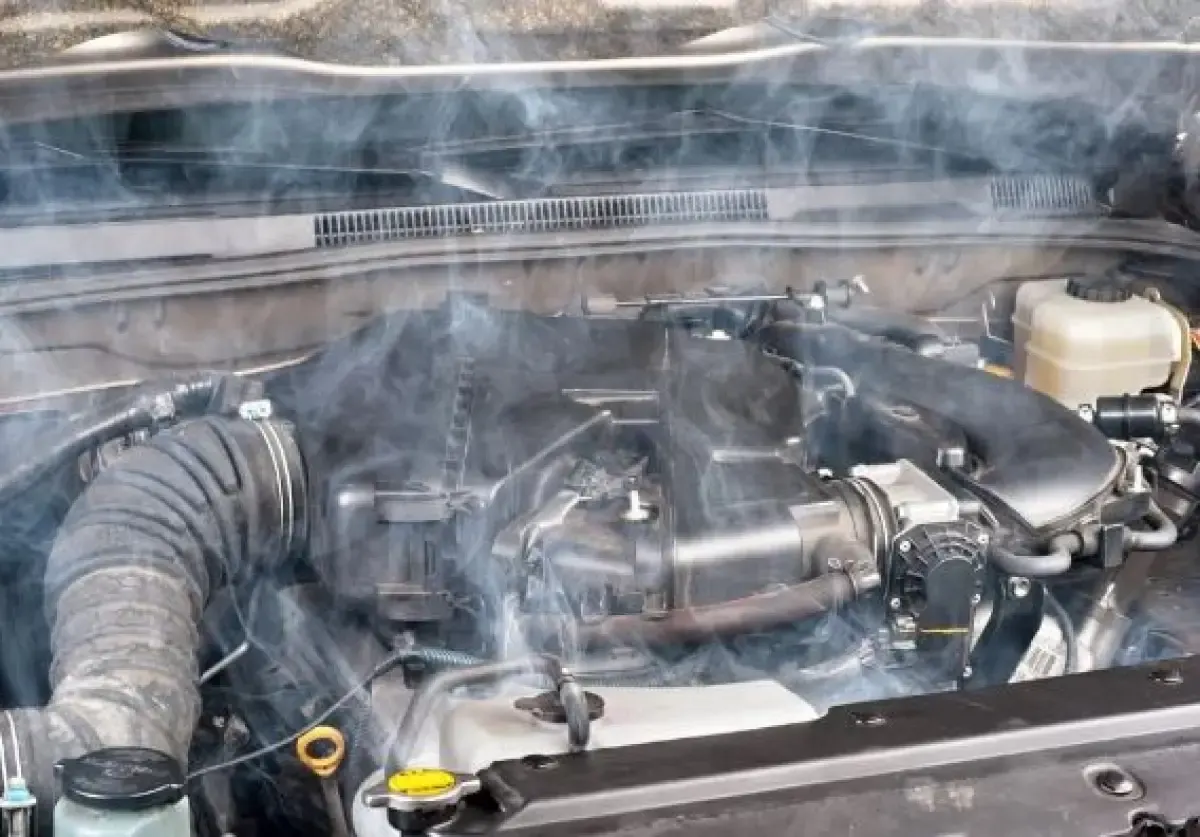 Ilustrasi Overheat  (Sumber : Suzuki.co.id)