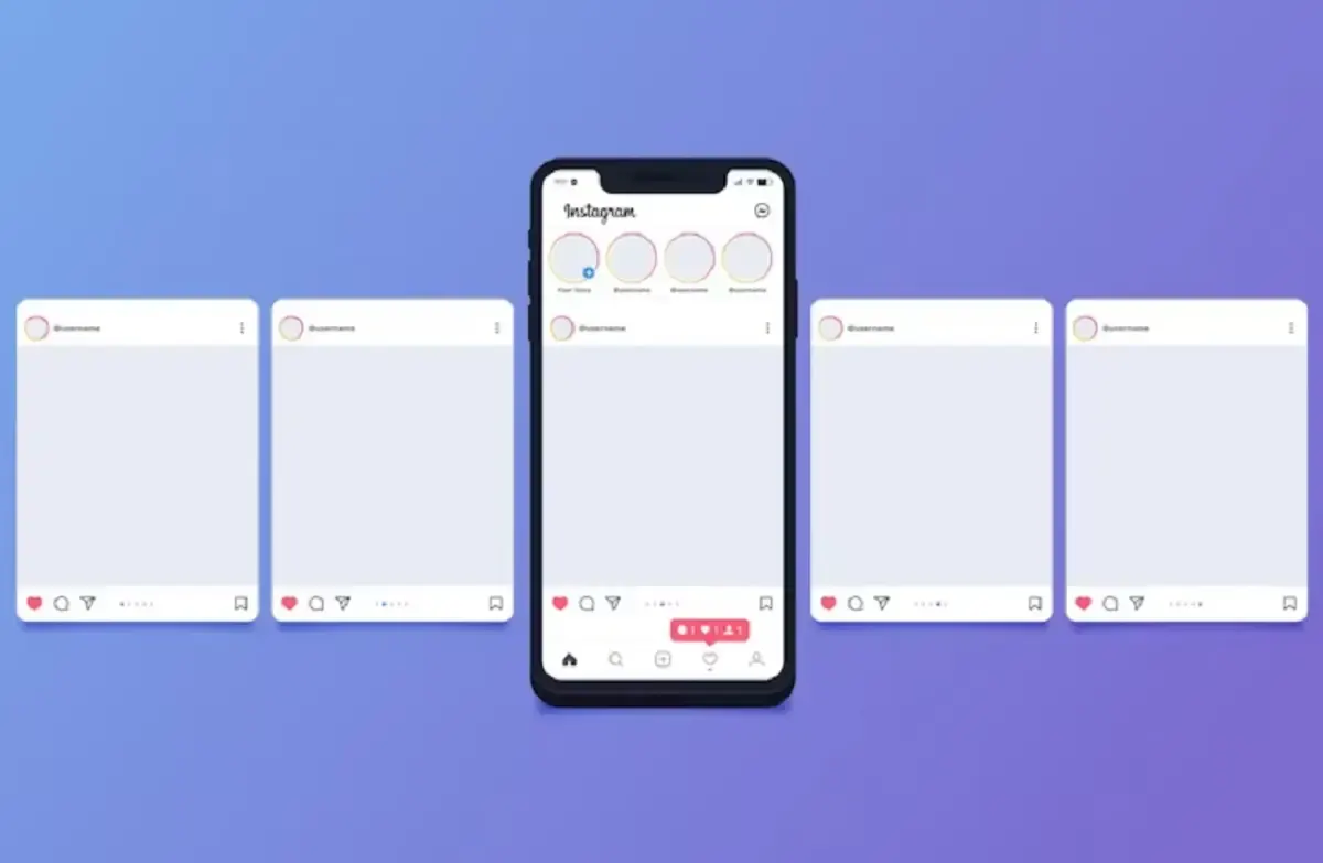 Ilustrasi Instagram story (Sumber : Freepik.com)
