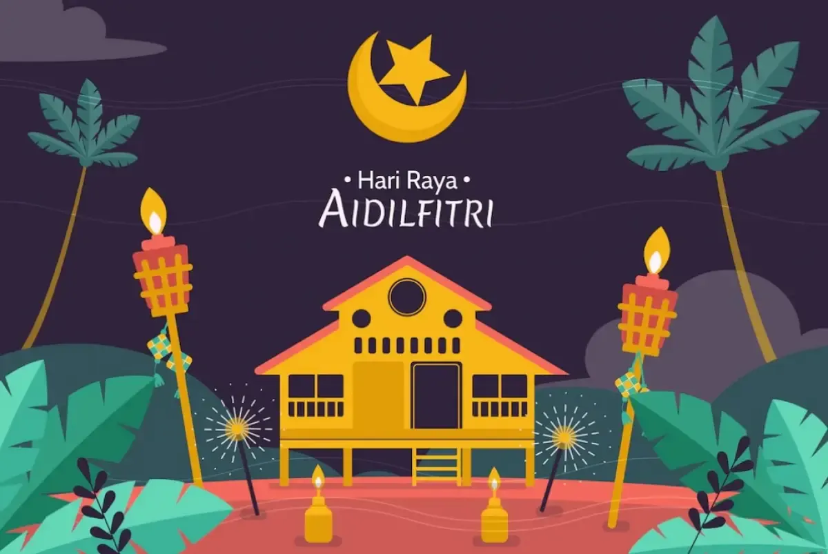 Ucapan Selamat Lebaran Idul Fitri 2023 (Sumber : Freepik)