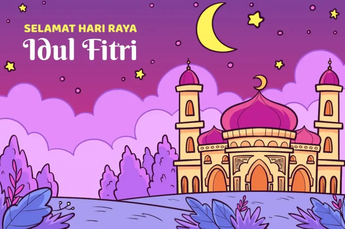 Ucapan Selamat Lebaran Idul Fitri 2023 (Sumber : Freepik)
