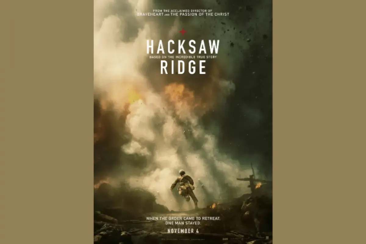 Poster film Hacksaw Ridge. (Sumber : Twitter/@HacksawRidge)