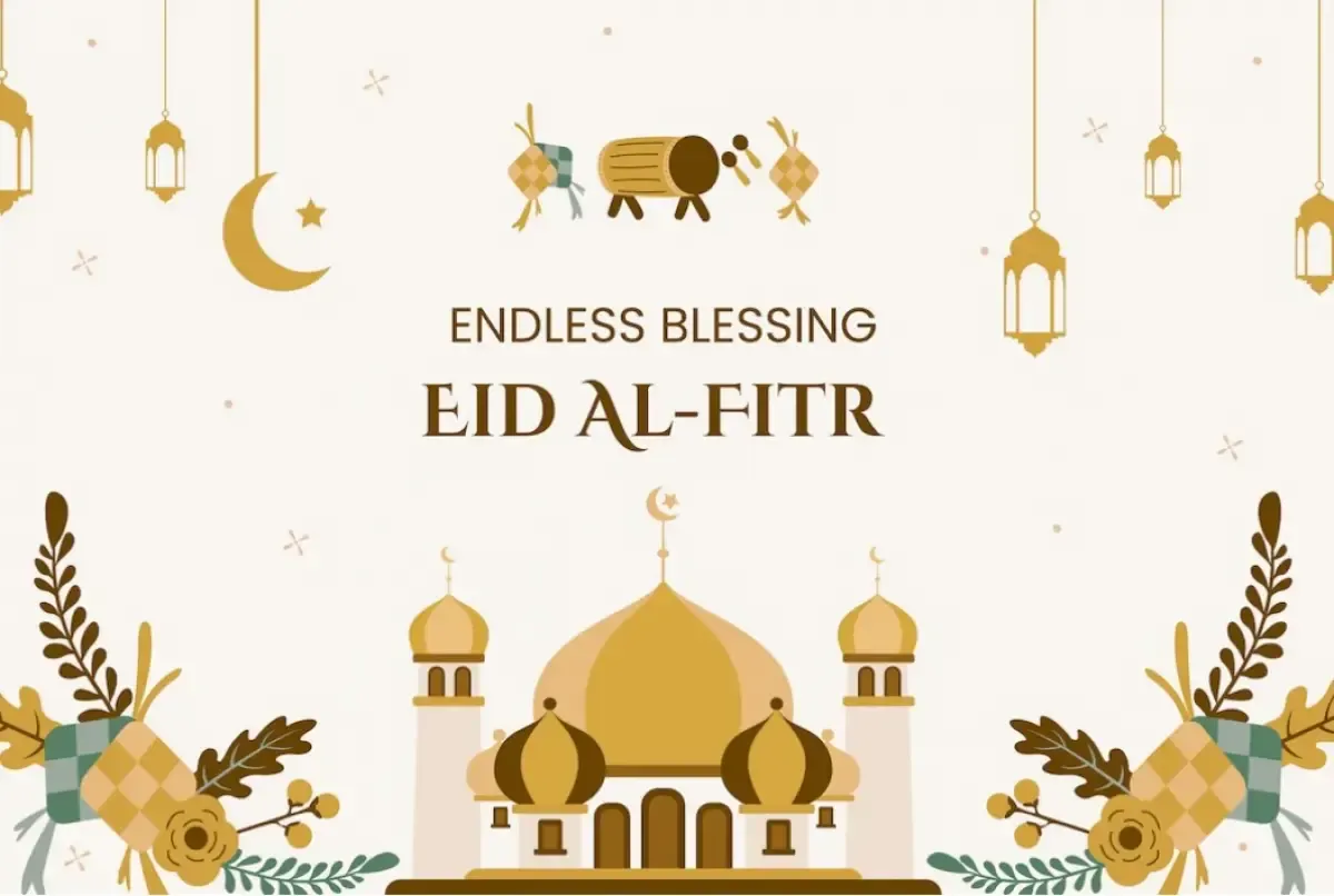 Ucapan Selamat Lebaran Idul Fitri 2023 (Sumber : Freepik)