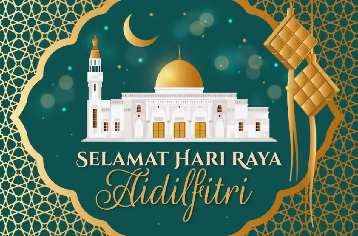 Ucapan Selamat Lebaran Idul Fitri 2023 (Sumber : Freepik)
