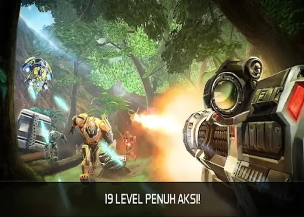 Ilustrasi game perang gratis untuk Android, N.O.V.A. Legacy (Sumber : play.google.com)
