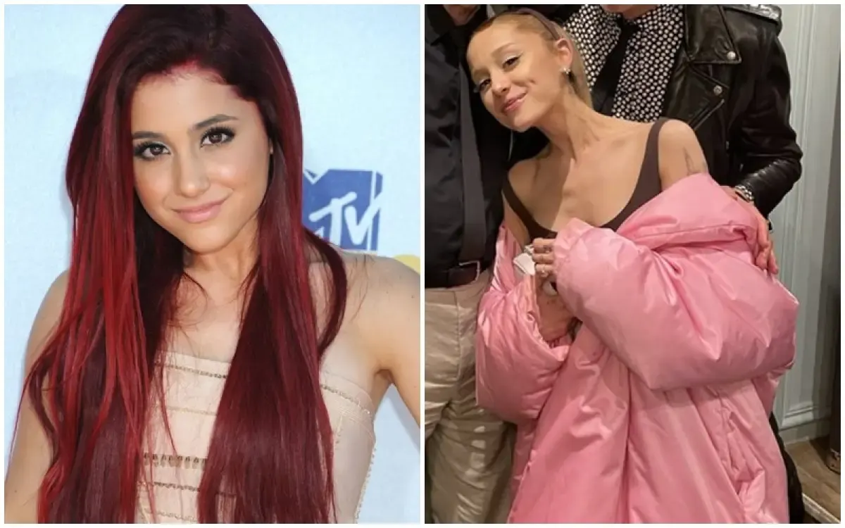 Transformasi Ariana(Pinterest.com/Popsugar)