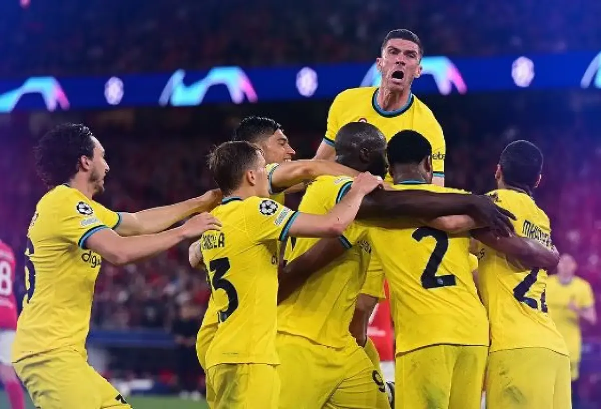Inter Milan menang dengan skor 2-0 atas Benfica pada leg I perempat final Liga Champions, Rabu (12/4/2023) dini hari wib  (Sumber : Instagram/inter)
